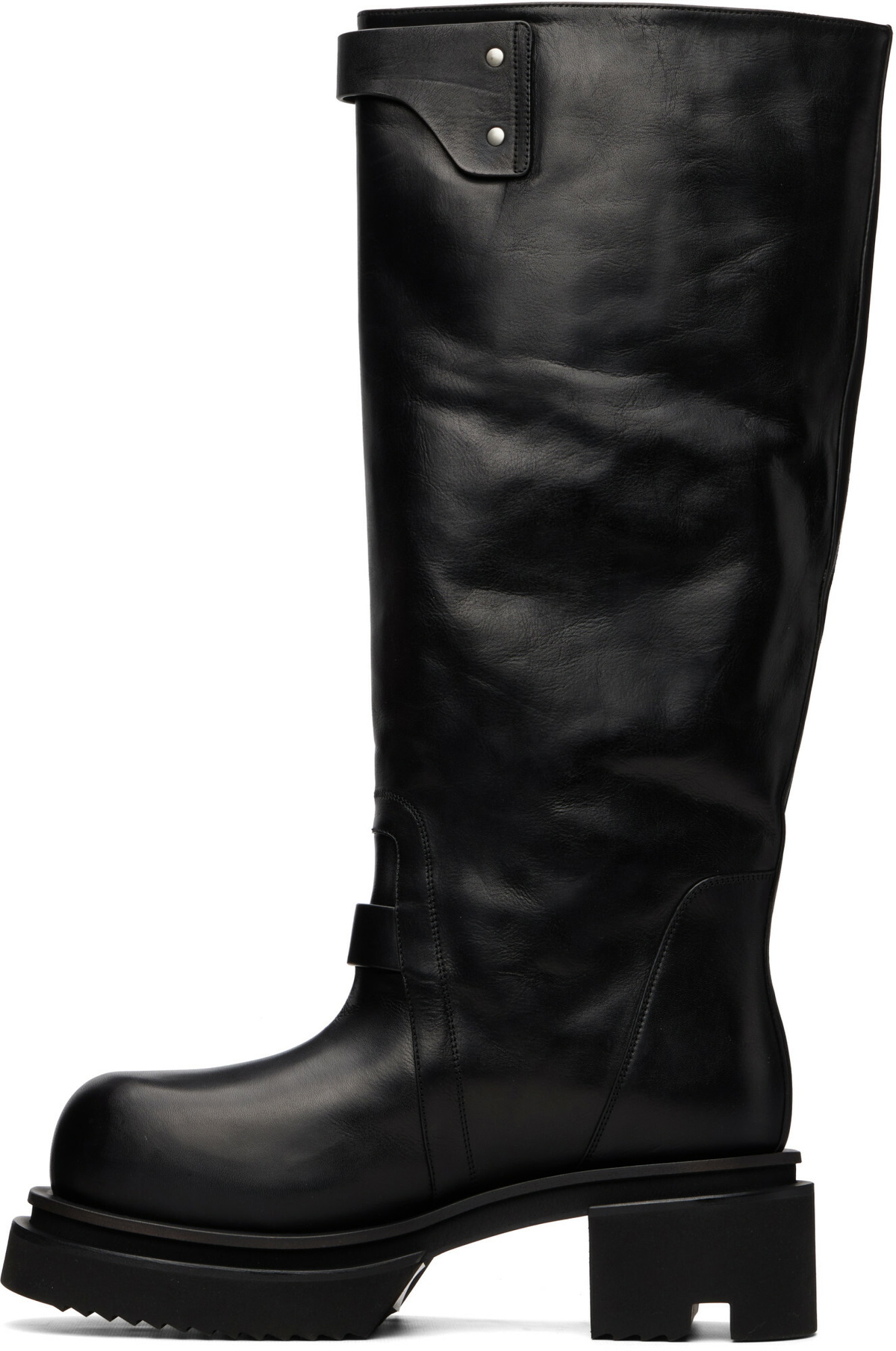 Rick Owens Black Tower Naska Bogun Boots
