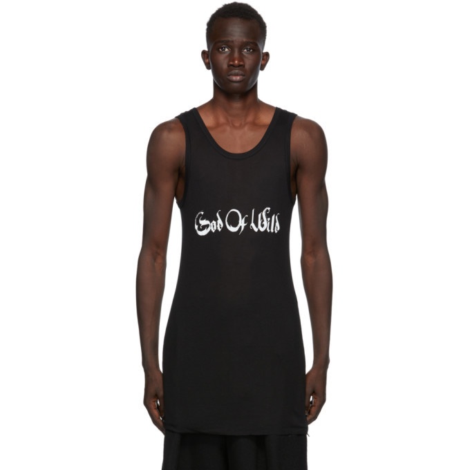 Photo: Ann Demeulemeester SSENSE Exclusive White God of Wild Chic Tank Top