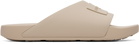 Givenchy Beige Label Slide Sandals