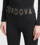 Cordova Base Layer ribbed-knit leggings