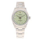 Rolex Oyster Perpetual Automatic Chronometer Green Dial Ladies Watch M277200-0012