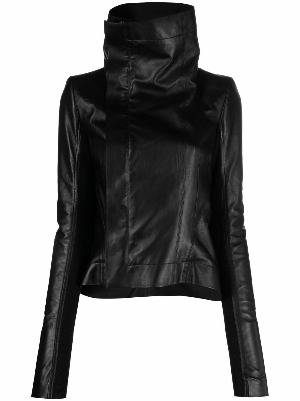 RICK OWENS - Leather Jacket Rick Owens