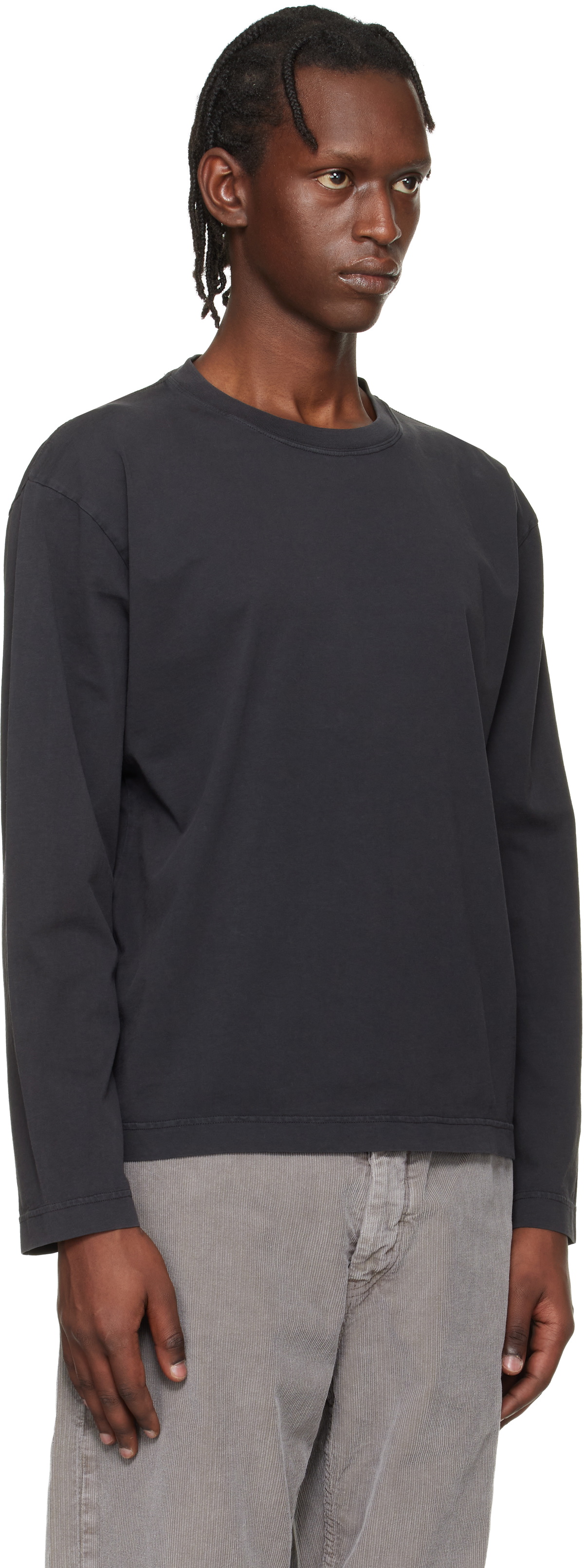 HOPE Black Relaxed Longsleeve T-shirt