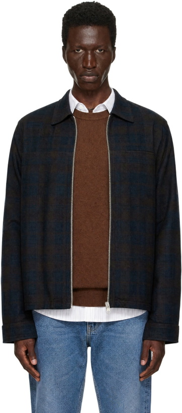 Photo: ANOTHER ASPECT Navy Another 3.0 Overshirt