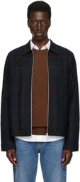 ANOTHER ASPECT Navy Another 3.0 Overshirt