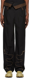 Jacquemus Black La Montagne ' Le Pantalon Asao' Trousers