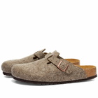Birkenstock Boston Clog - Cocoa Wool