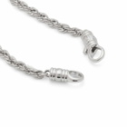 Tom Wood Rope Bracelet in Silver