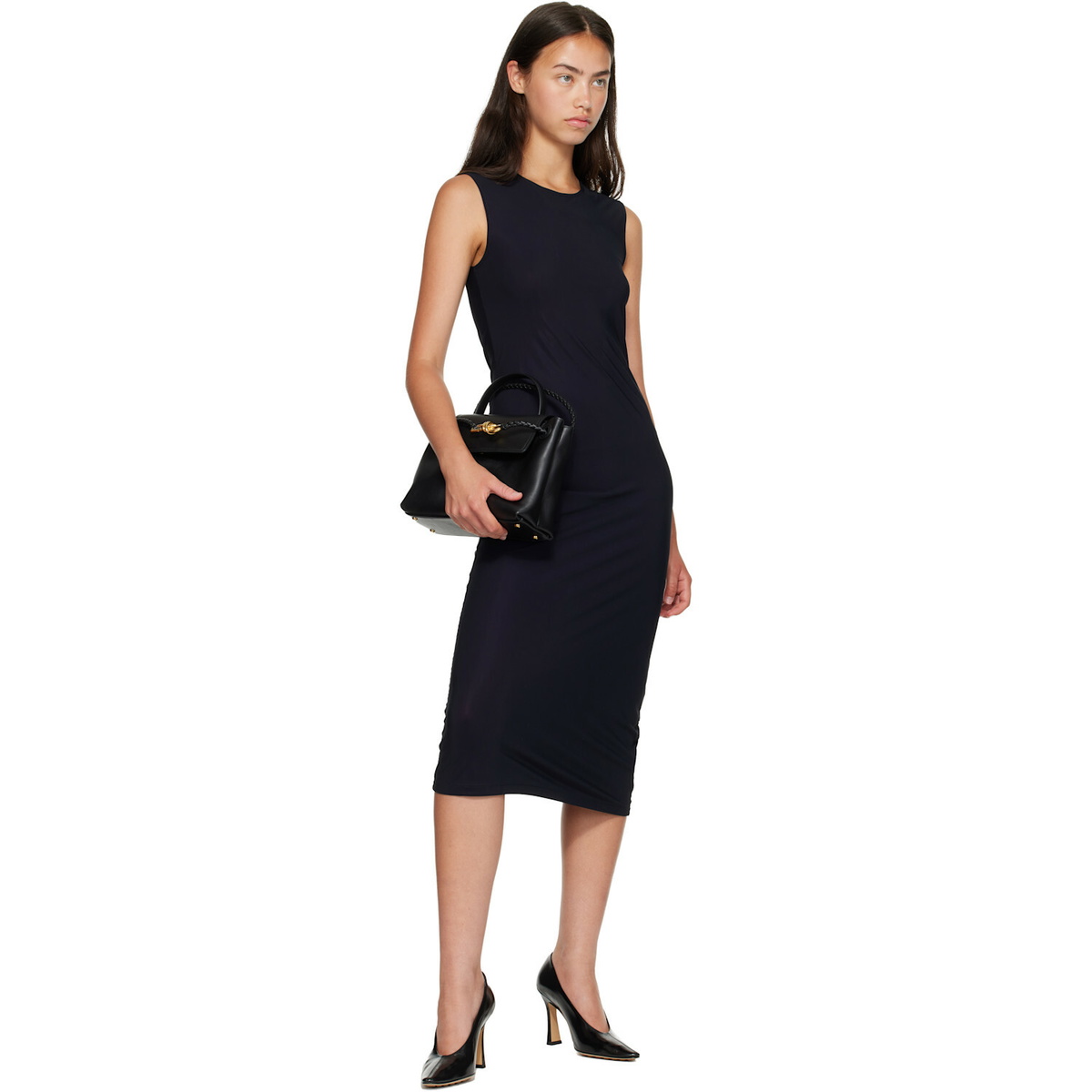 Bottega Veneta Black Small Ciao Ciao Silky Calf Bag