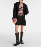 Acne Studios Pleated miniskirt