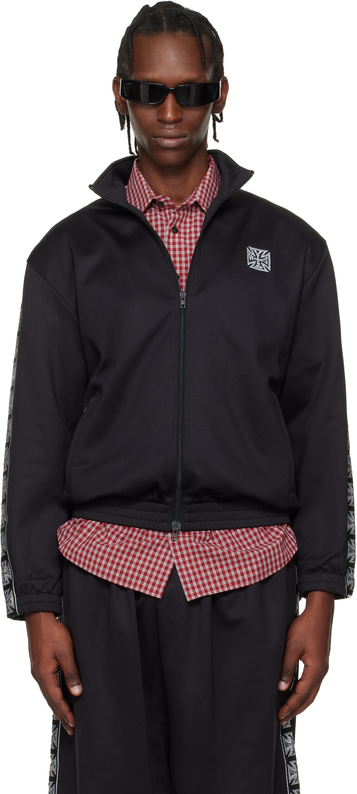 Vetements Red Reebok Edition Chav Track Jacket Vetements