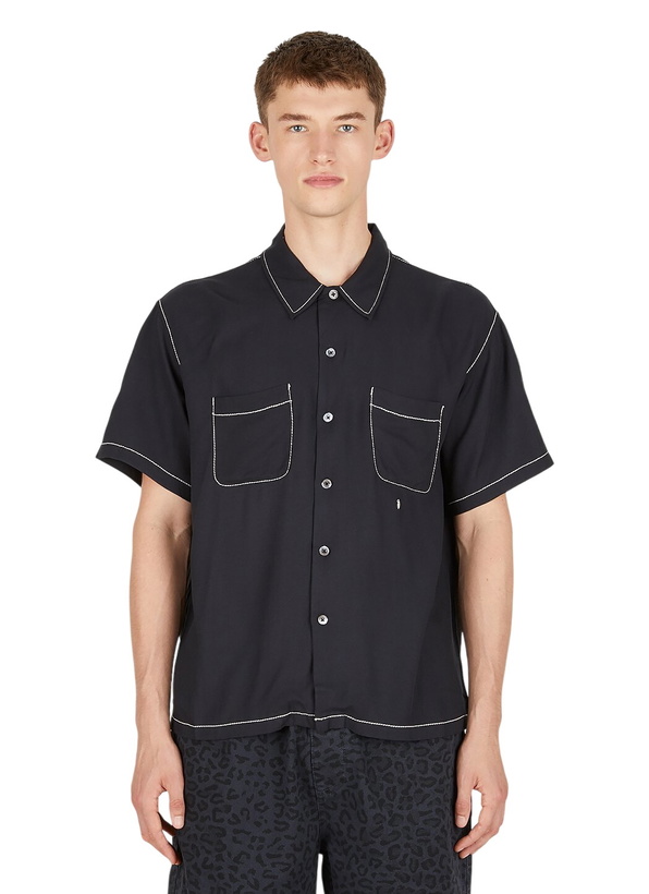 Photo: Stüssy Contrast Pick Stitched Shirt