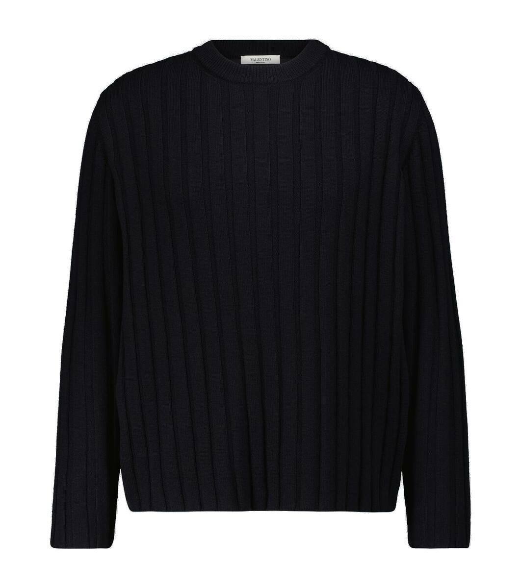 Photo: Valentino Crewneck wool sweater
