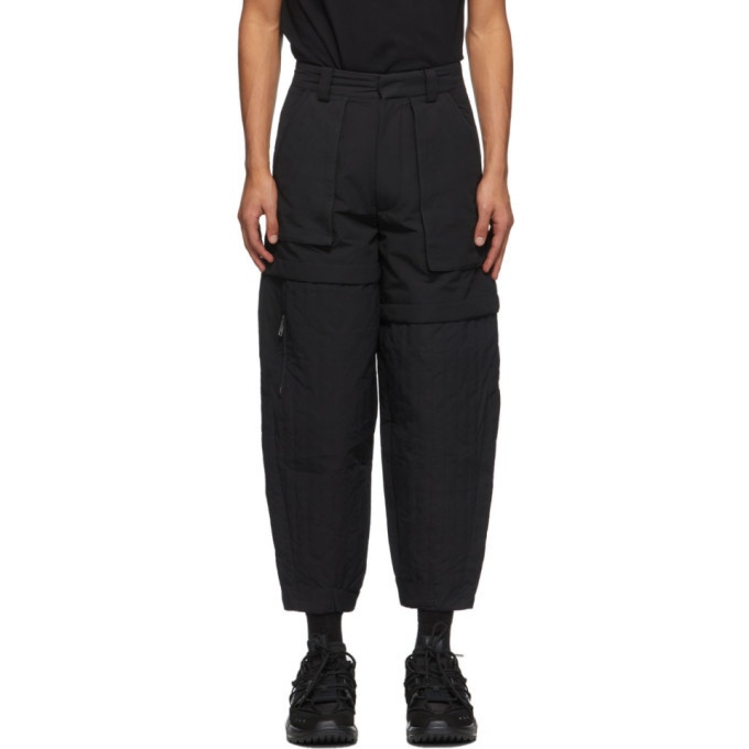 Photo: Chen Peng Black Technical Quilting Trousers