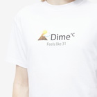 Dime Men's Weather T-Shirt in White