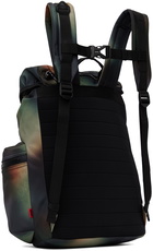 Hugo Black & Multicolor Camouflage Backpack