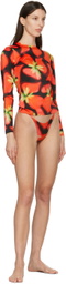 Louisa Ballou Black & Red Surfer's Paradise Bikini