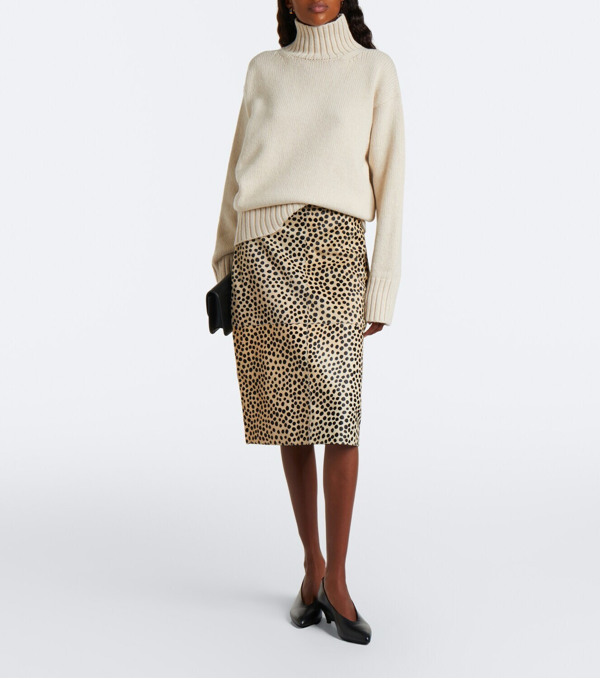 Róhe Wool and cashmere turtleneck sweater