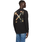 Off-White Black Pascal Arrows Long Sleeve T-Shirt