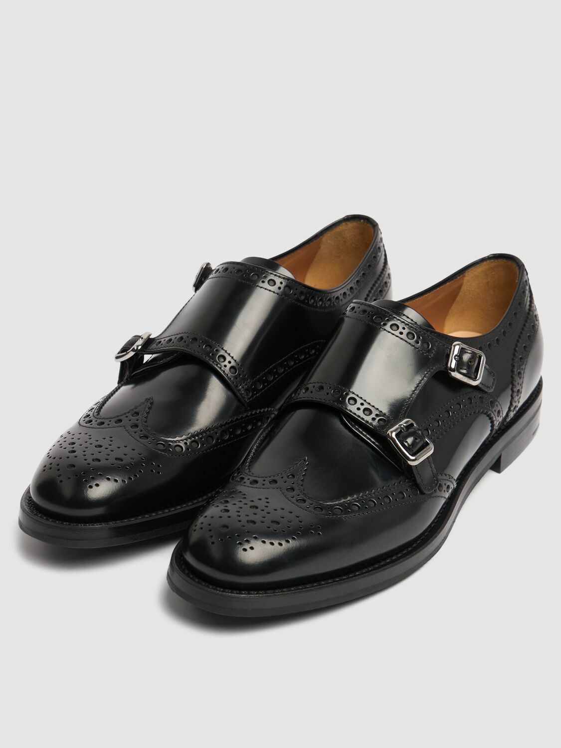 CHURCH'S Lana R Leather Monk Shoes