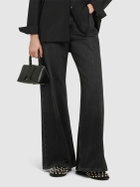 ALEXANDER WANG 10mm Rhodes Mesh Flat Slippers