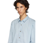 Hugo Blue Poplin Slim Shirt