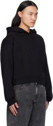 Mugler Black Long Hoodie