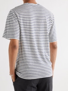 BARENA - Striped Linen T-Shirt - Neutrals
