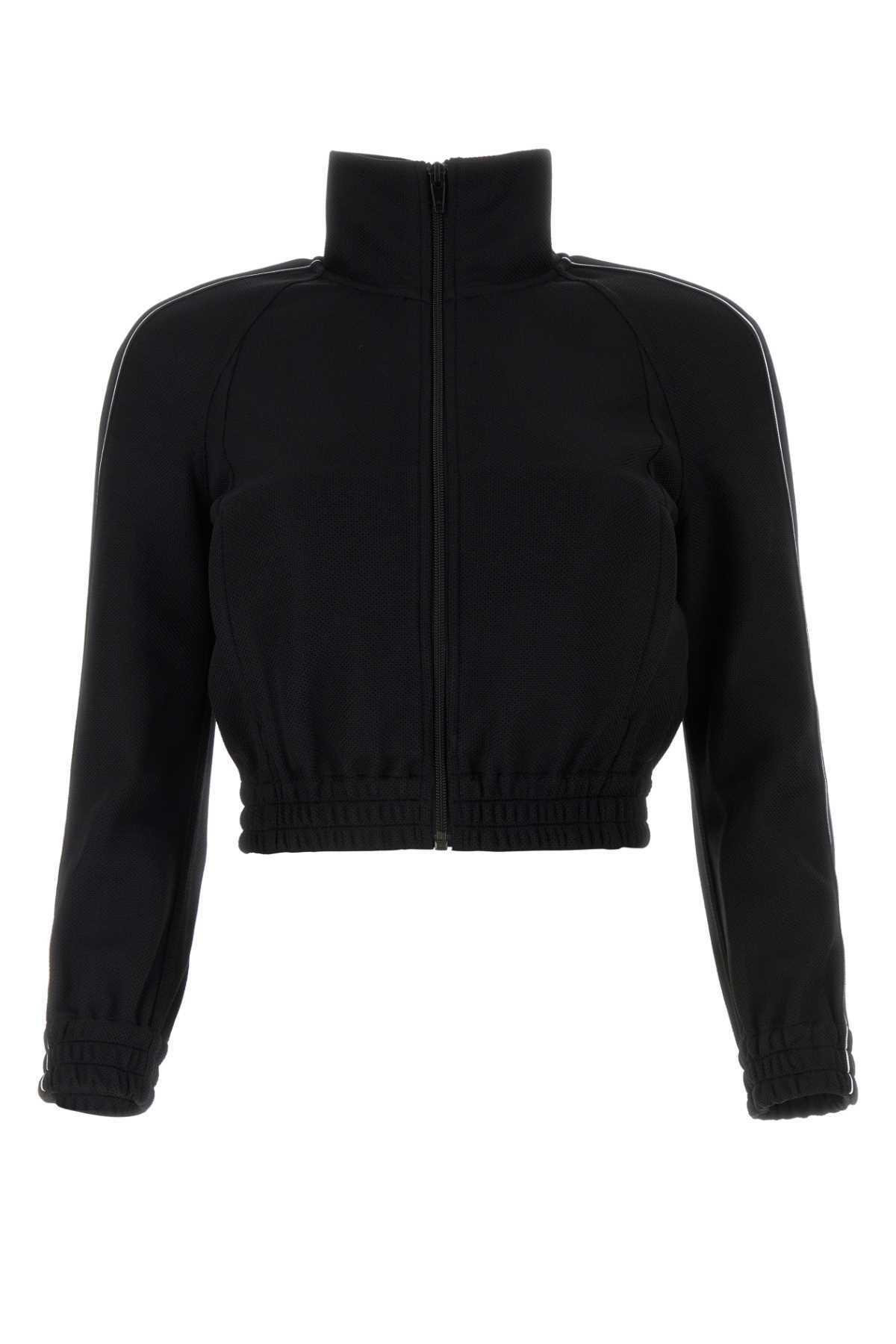 T by Alexander Wang Black Polyester Sweatshirt