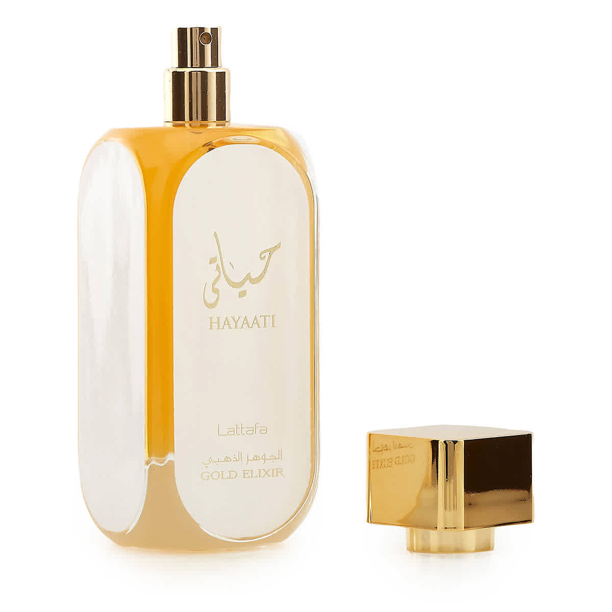 Lattafa Unisex Hayaati Gold Elixir EDP Spray 3.4 oz Fragrances 6291107457895