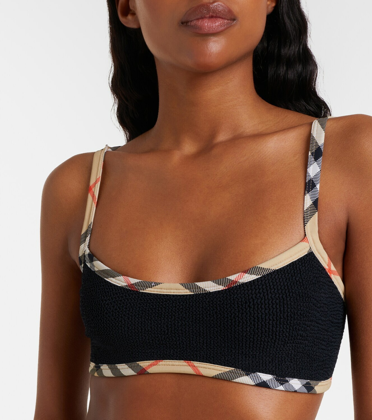 Burberry x Hunza G Tyler Burberry Check bikini