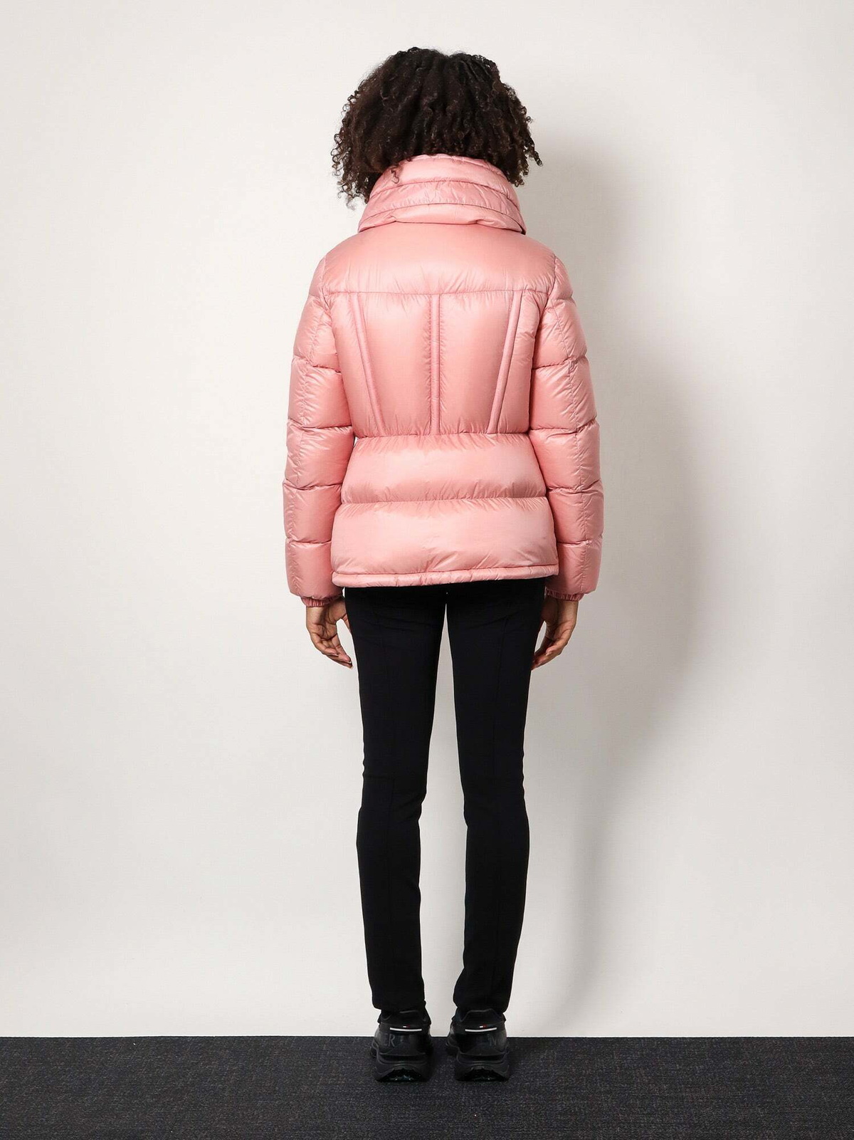MONCLER / ROMBOU ピンク Moncler Pink Nylon Loty Parka Jacket Size 0/XS | Yoogi's Closet