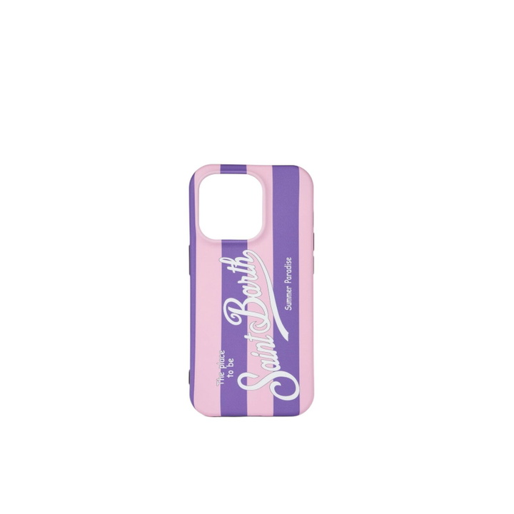 Photo: MC2 Saint Barth Cover For Iphone 14 Pro With Striped Print