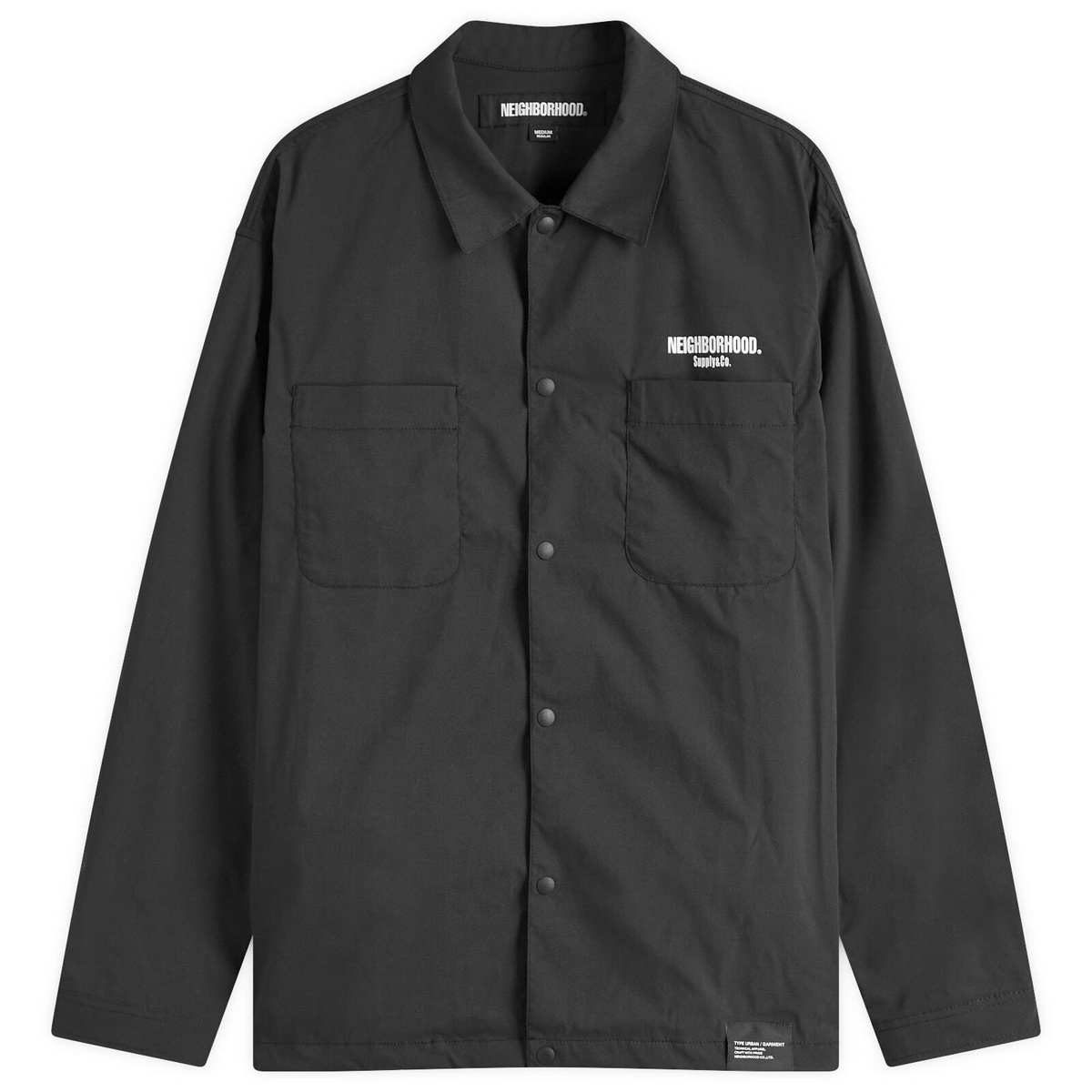 Neighborhood Men's Classic Work Shirt in Black Neighborhood