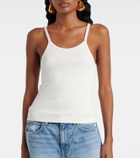 Slvrlake Ribbed-knit cotton tank top