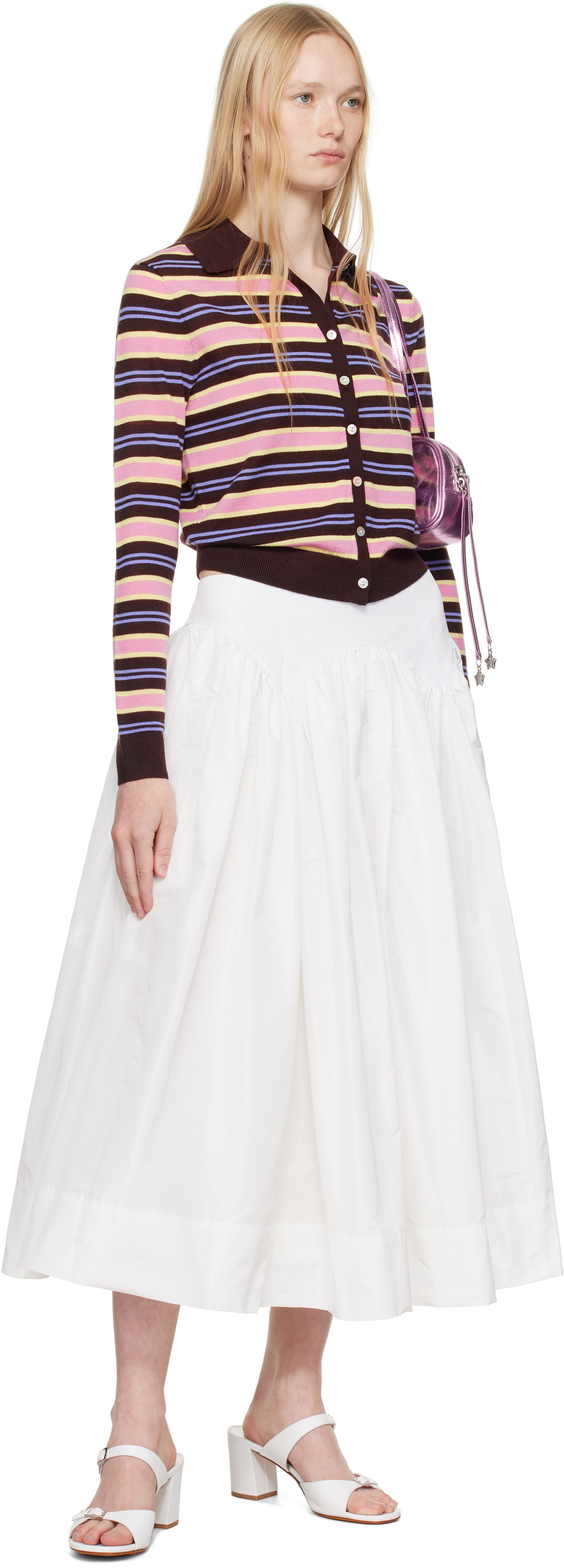 Sandy Liang Multicolor Summers Cardigan