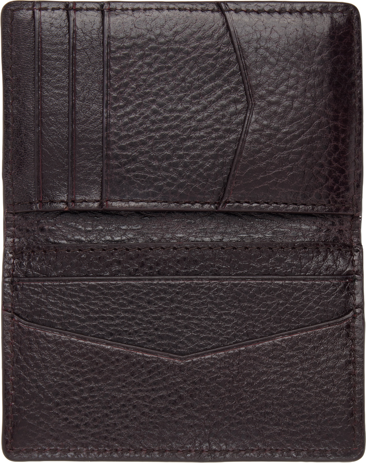 LEMAIRE Brown Gear Pocket Organizer Card Holder
