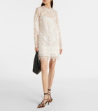 Ulla Johnson Eleni linen lace minidress