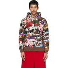 BAPE Multicolor Hybrid Camo Shark Pullover Hoodie