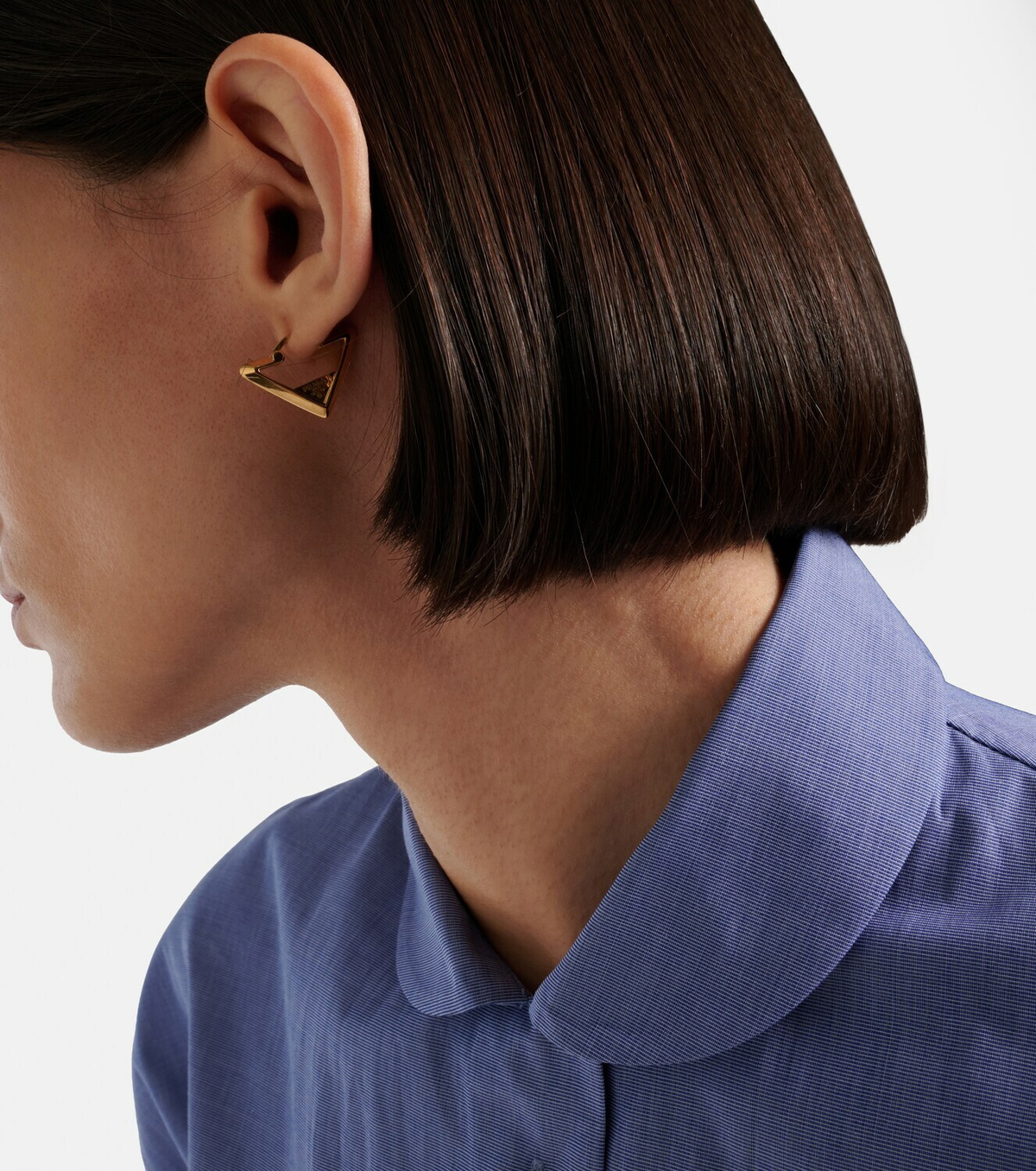Prada Logo earrings