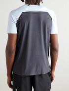 ON - Performance-T Stretch Recycled-Jersey and Mesh T-Shirt - Blue