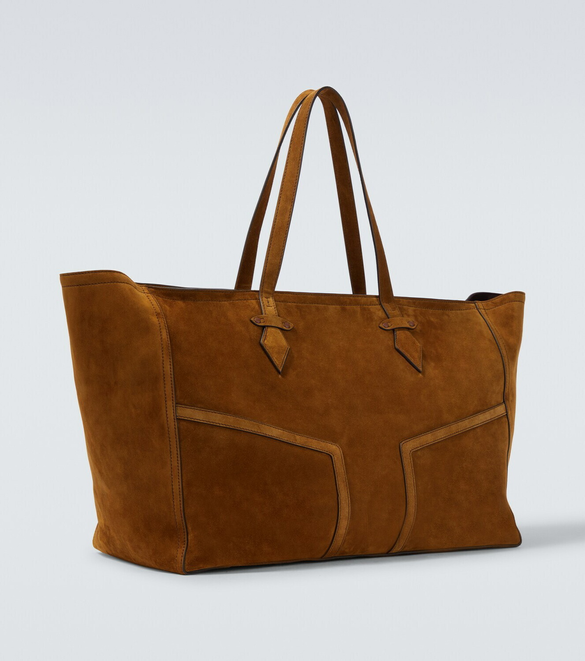 Métier Sergeant suede duffel bag