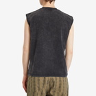Heresy Men's Skeleton Vest in Ash