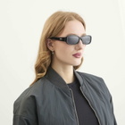 Le Specs Gigglemug Sunglasses in Black/Smoke Mono Polarized 