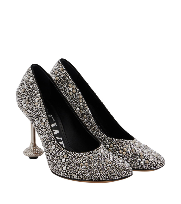 Photo: Loewe Toy embellished suede pumps
