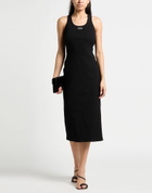 Mcqueen Womens Midi dress in Black