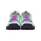 Nike ACG Green and Purple ACG Dog Mountain Sneakers