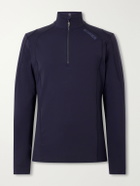 BOGNER - Harry Stretch-Jersey Half-Zip Ski Mid-Layer - Blue