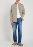 Forét Straight-leg Denim Jeans Mid Blu