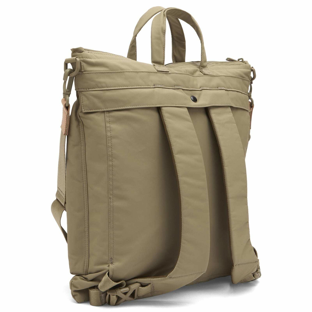 F/CE. Recycled Twill 3-Way Helmet Bag in Sage Green 